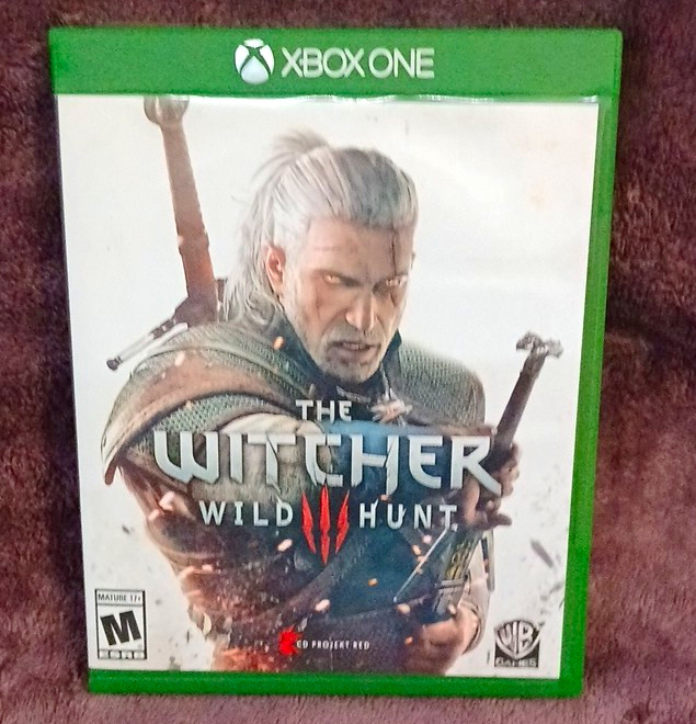 WB Games The Witcher 3: Wild Hunt Xbox One M Mature Open World RPG Manual