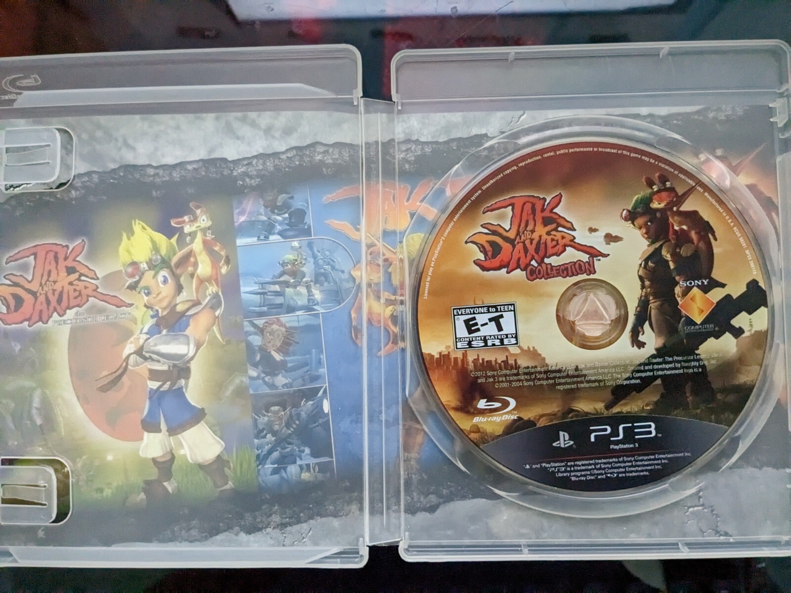 Jak and Daxter Collection (Sony PlayStation 3, 2012) PS3 preowned without manual