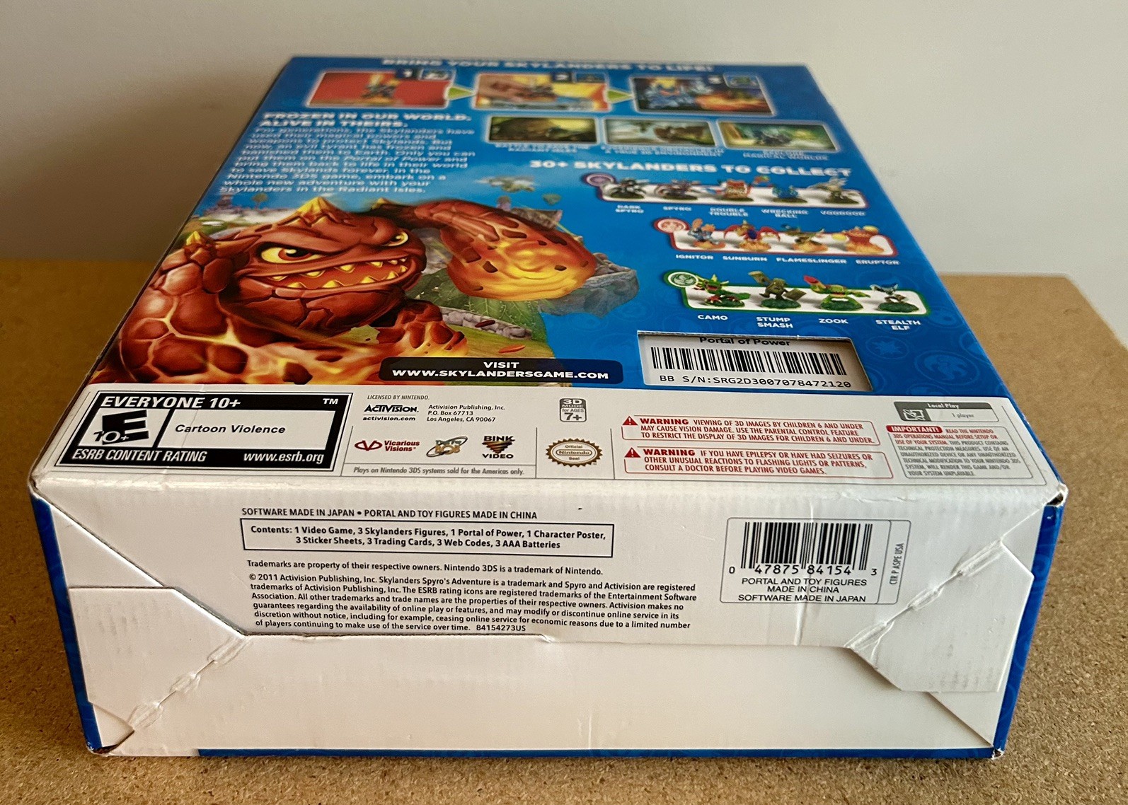 Skylander’s – Spyro’s🔥🐉 Adventure – Starter Pack – Nintendo 3DS – BNIFSP