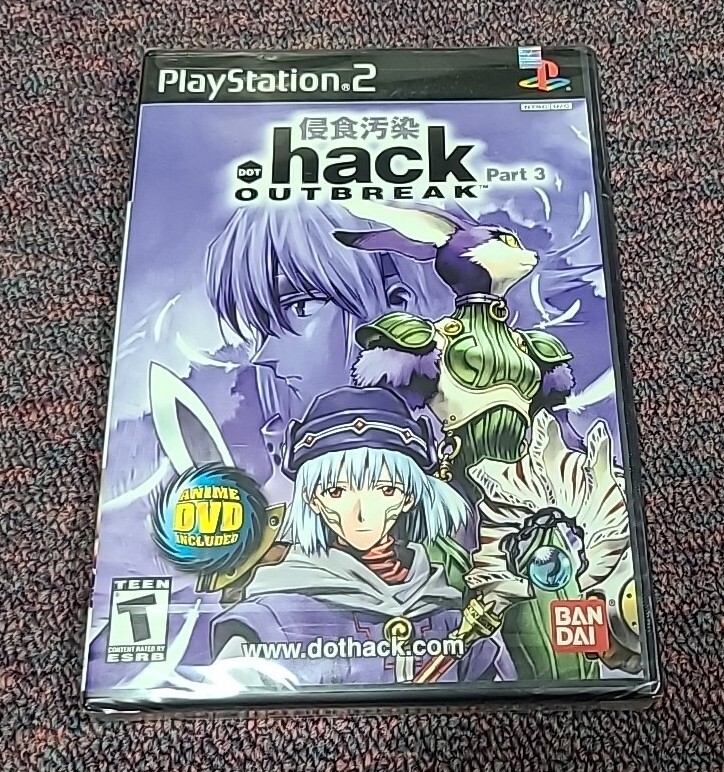 .hack OUTBREAK (PlayStation 2) PS2 (Brand New &Factory Sealed) Ships Immediately