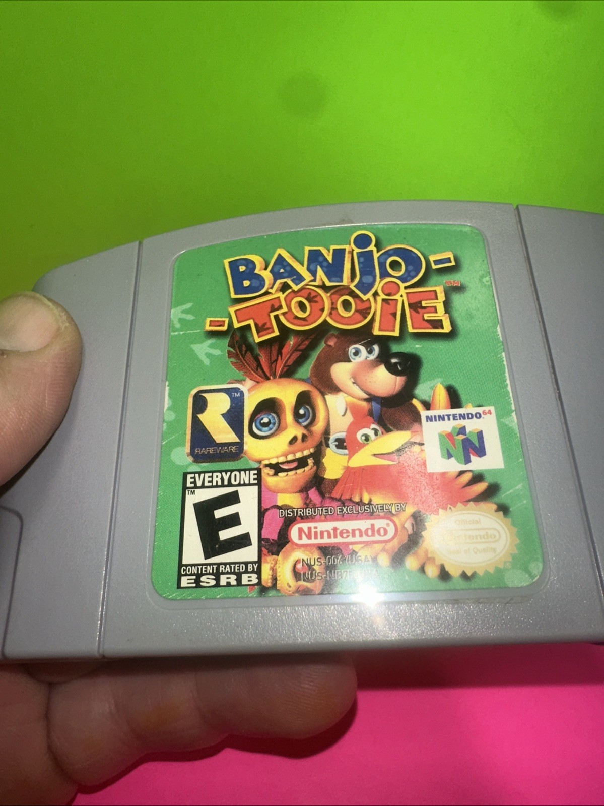 Banjo-Tooie (Nintendo 64 N64, 2000) Authentic Cartridge Only – Cleaned, Tested