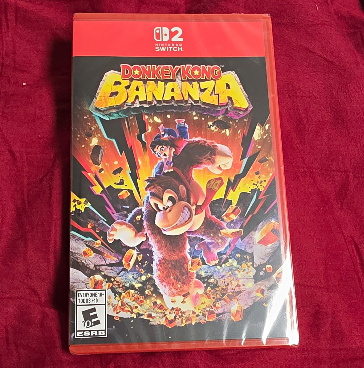 Donkey Kong Bananza (Nintendo Switch 2) E10+, Action Adventure, Multiplayer