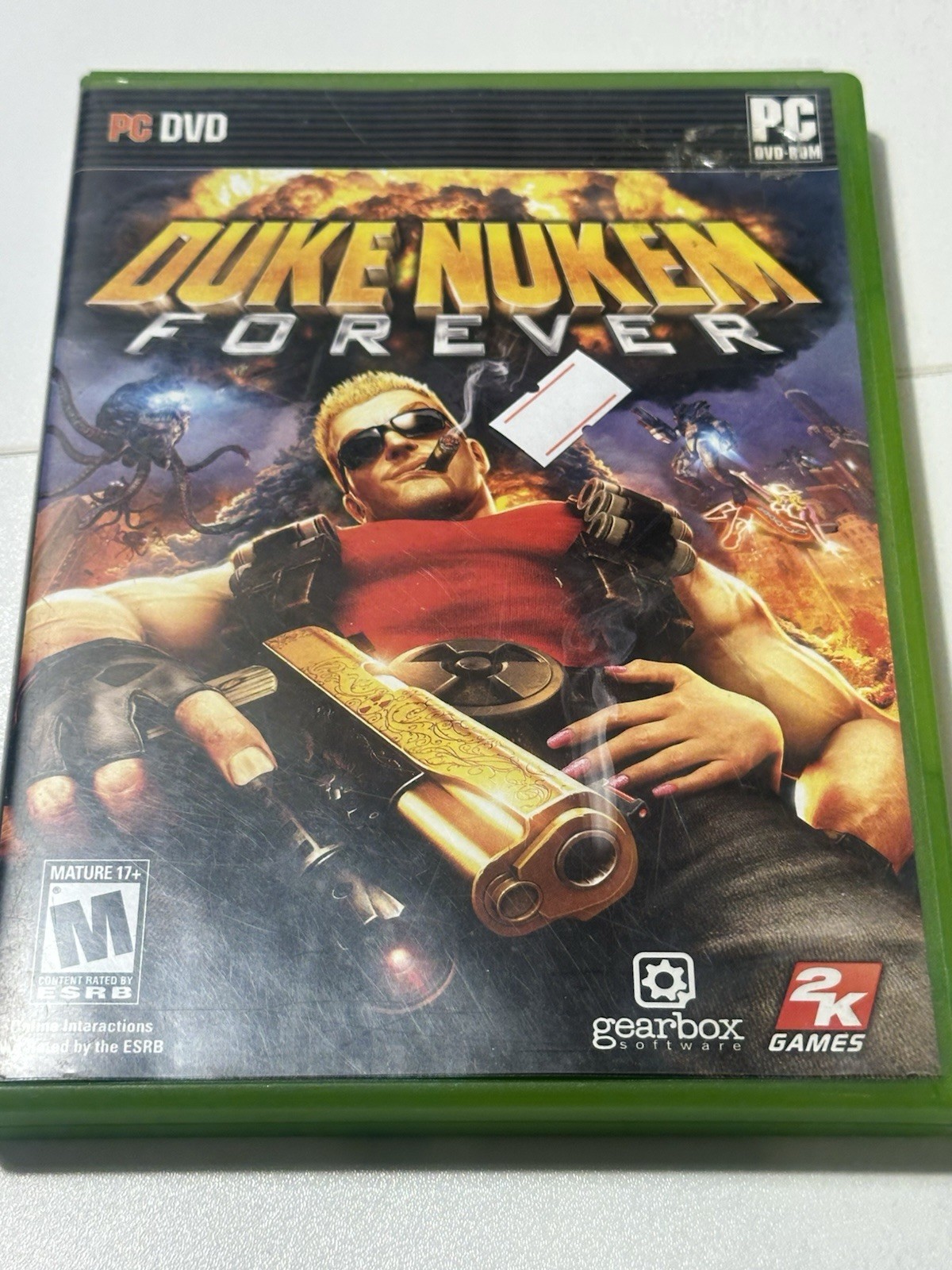 Duke Nukem Forever PC 2011 2K Games DVD Rom