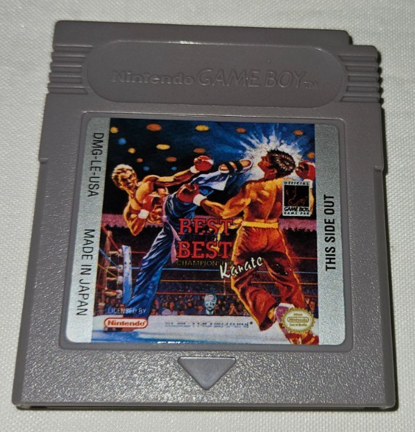 Best of the Best Championship Karate Cartridge Only Authentic Nintendo Game Boy