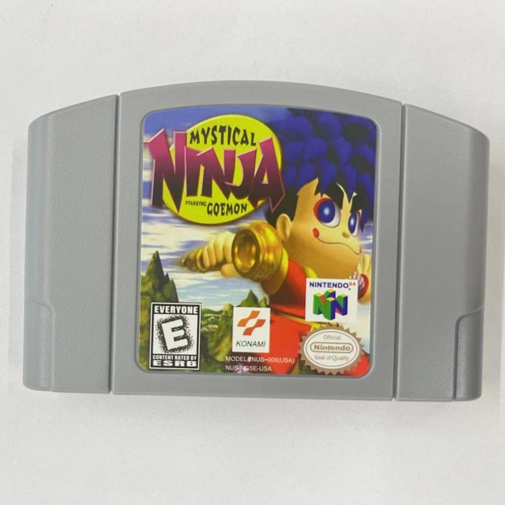 Mystical Ninja Starring Goemon – Nintendo 64 (N64) Highly collectible