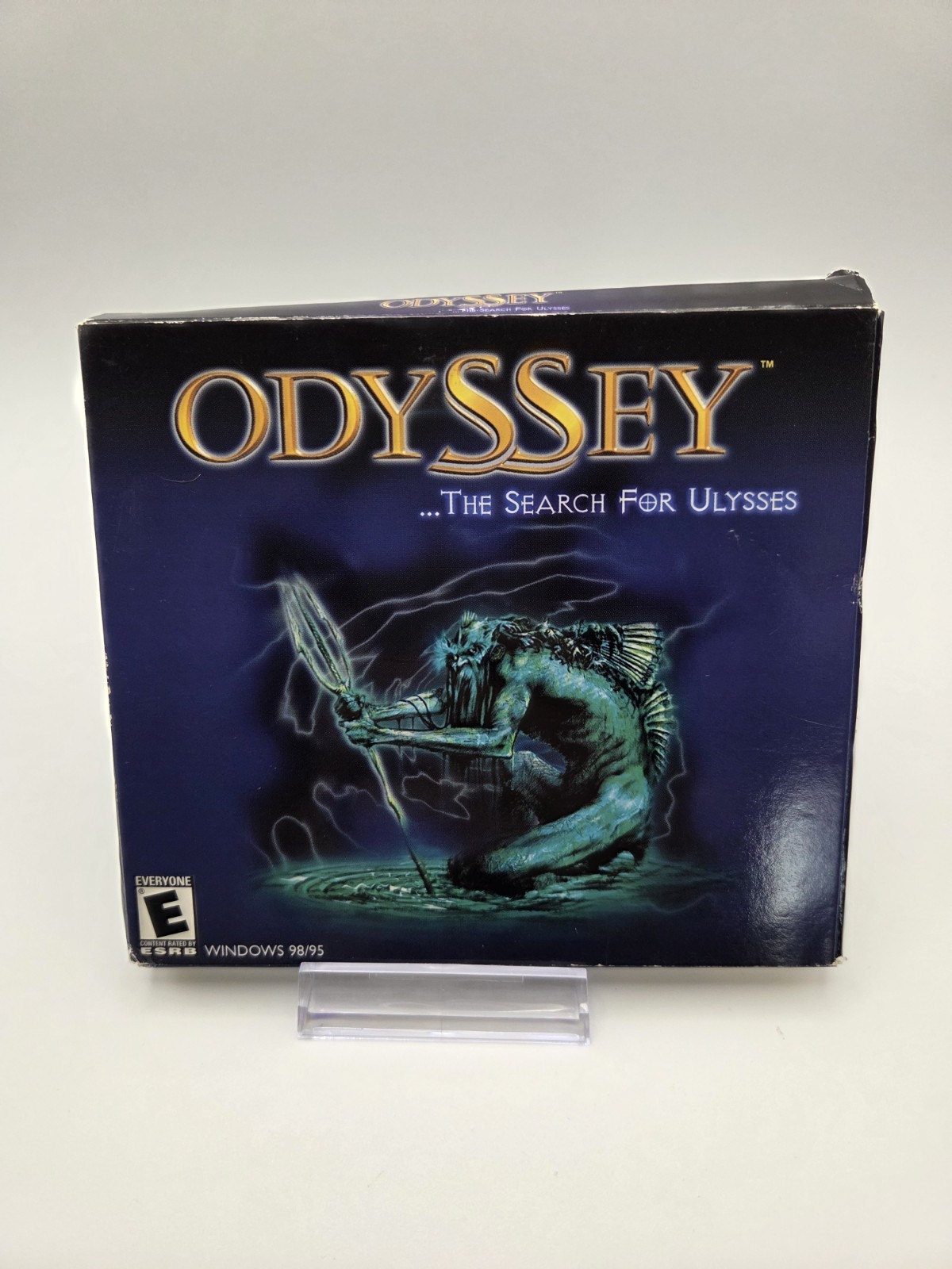 Odyssey: The Search for Ulysses (PC, 2000) – Box & Manual – 2 Discs