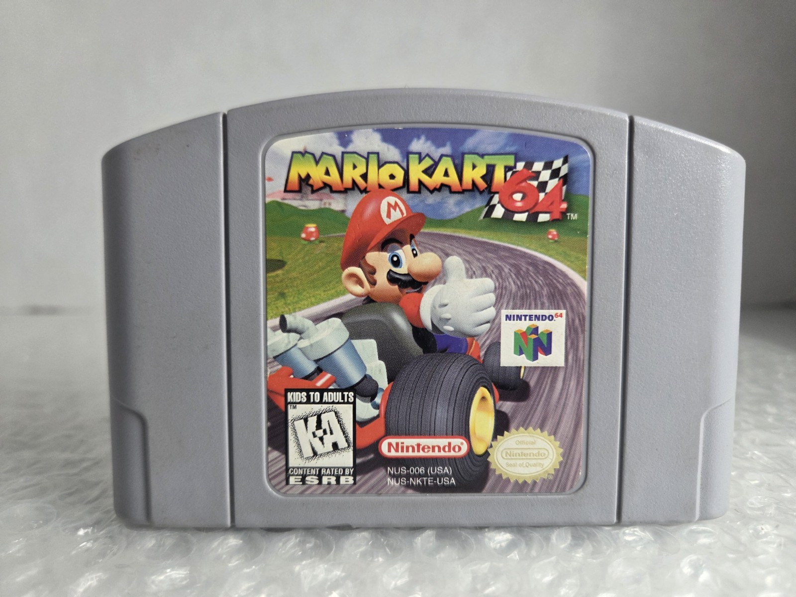 Mario Kart 64 Nintendo 64 N64 1997 Cartridge Only Tested OEM Authentic Cleaned
