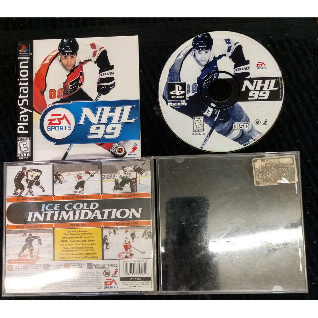 NHL 99 (PS1, PSX) Playstation 1 CIB complete