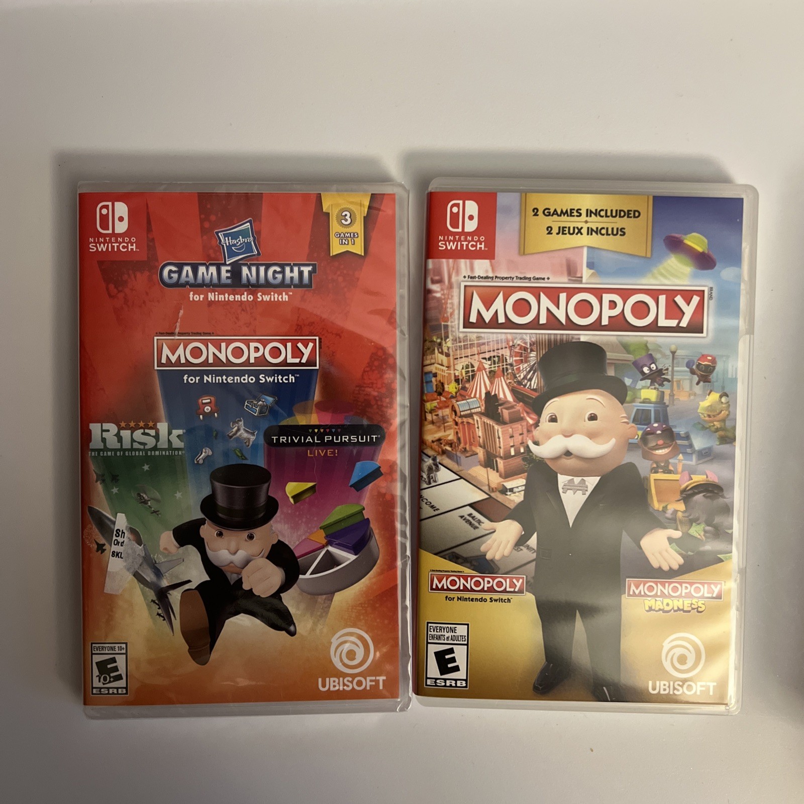 Hasbro Game Night (NEW) & Monopoly 2 Game Pack (Used) – Nintendo Switch