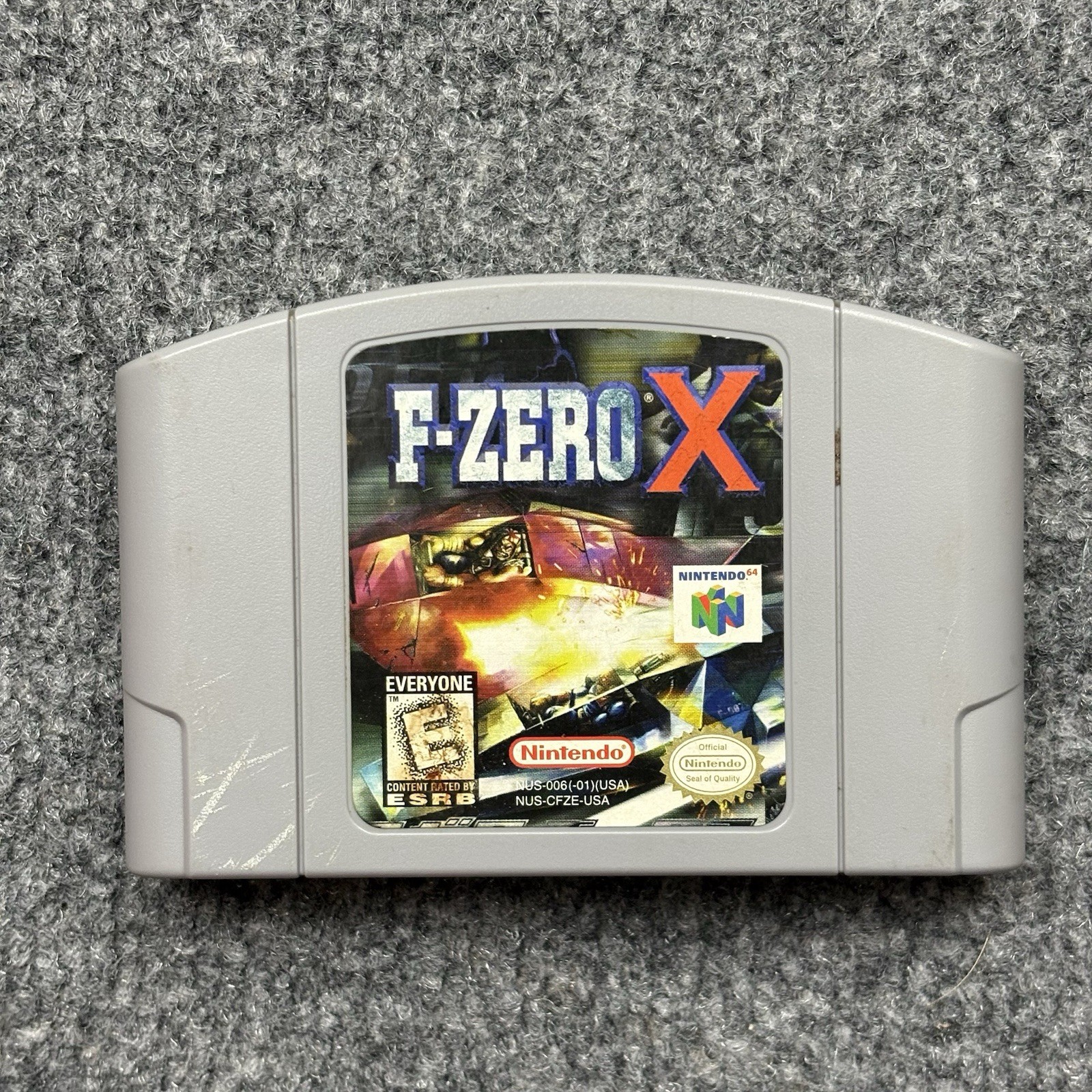 F-Zero X (Nintendo 64, N64 1998) Cartridge Only Authentic Tested Working