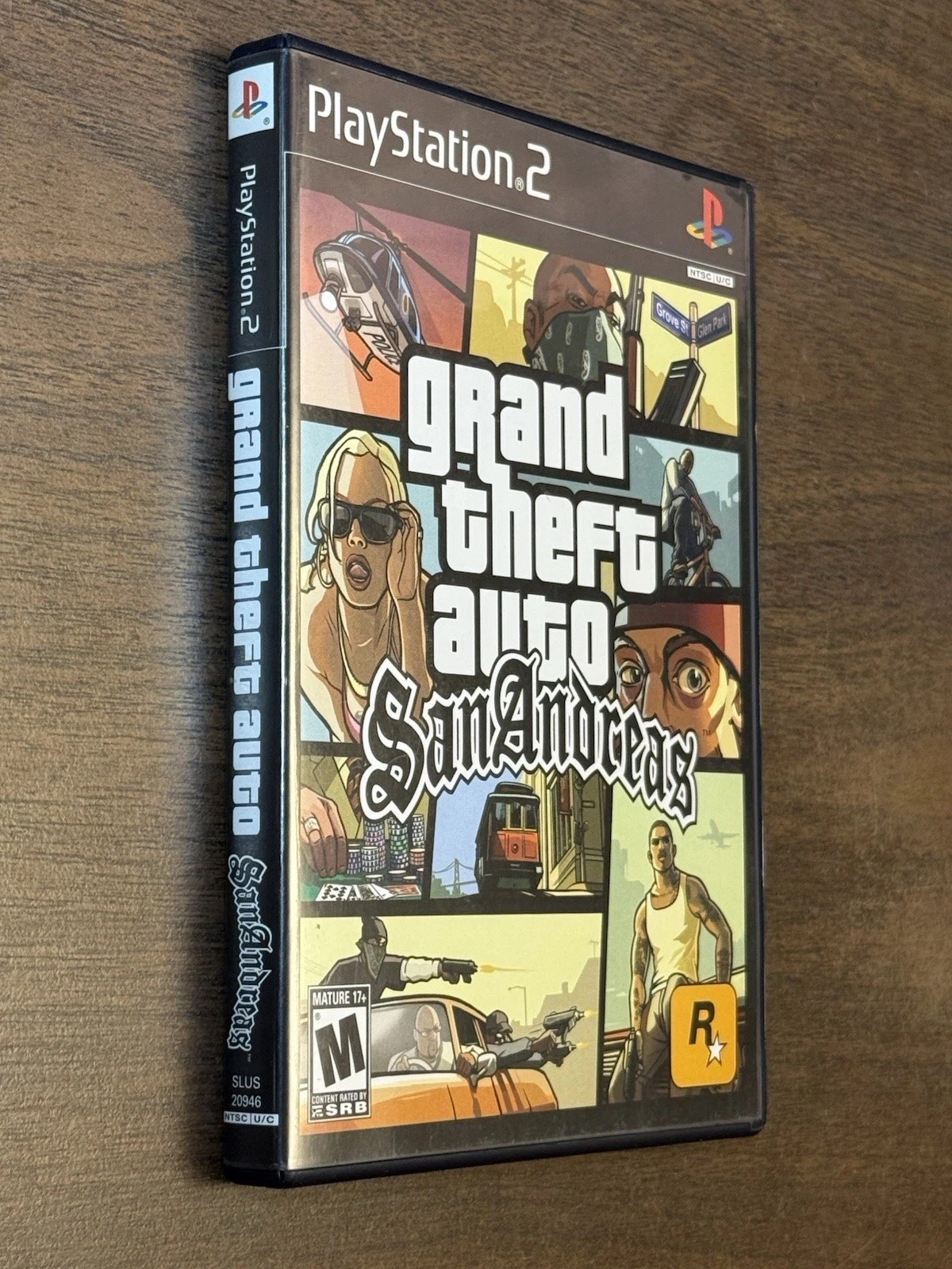 Grand Theft Auto: San Andreas PlayStation 2 PS2 CIB W Manual And Map Excellent