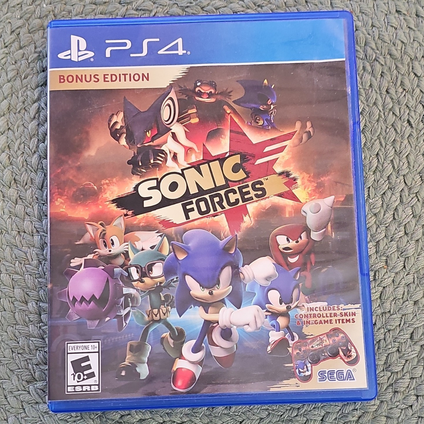 SEGA Sonic Forces Bonus Edition (PS4) E10+ NTSC-U/C 2017 Sonic the Hedgehog