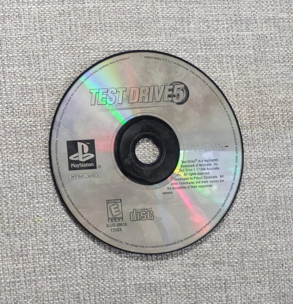 Test Drive 5 (Playstation) *ECONOMY SHIPPING* – NO TRACKING