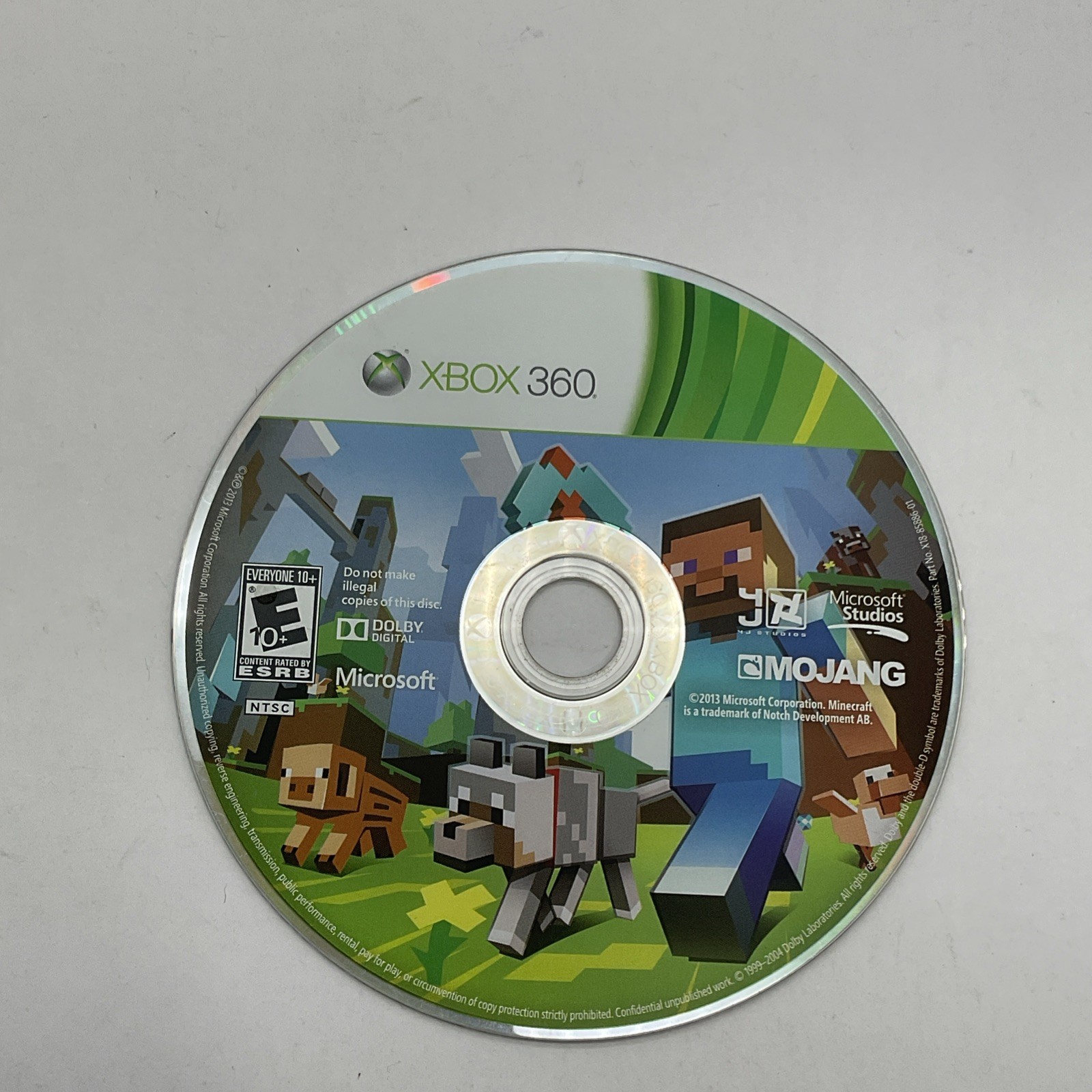 Minecraft (Xbox 360 Edition) Tested & Working|Excellent|1 YR Warranty|Free Ship