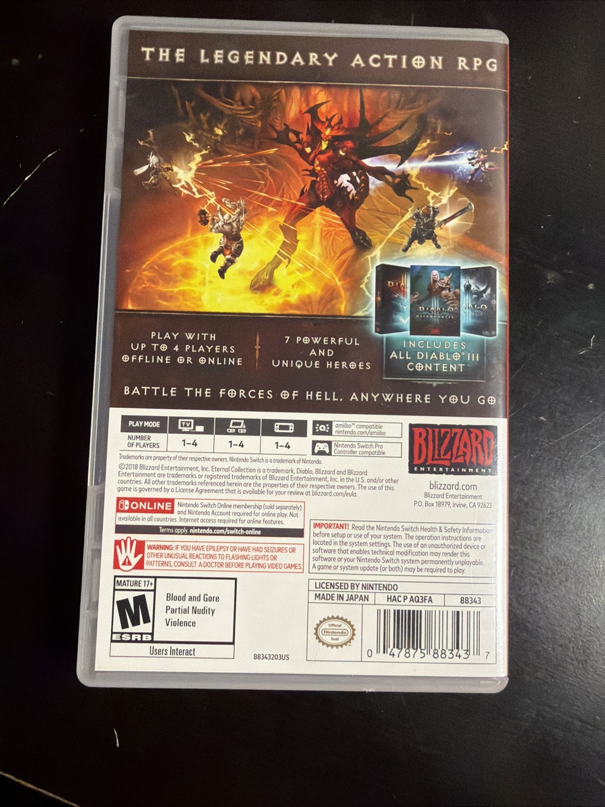 Diablo 3 – Eternal Edition – Nintendo Switch