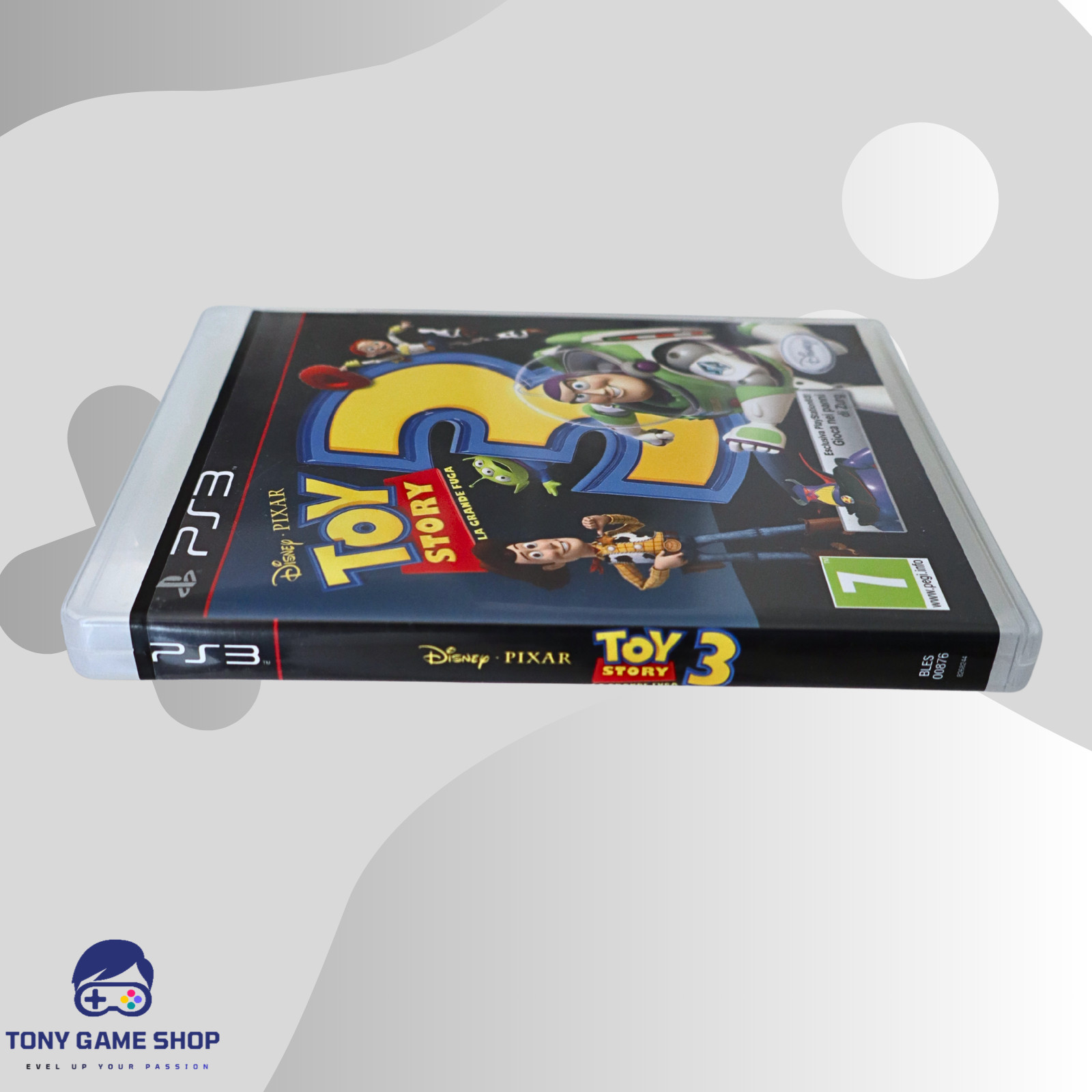 Toy Story 3 La Grande Fuga PS3 w/ Cardboard Italian Edition PlayStation 3 CIB
