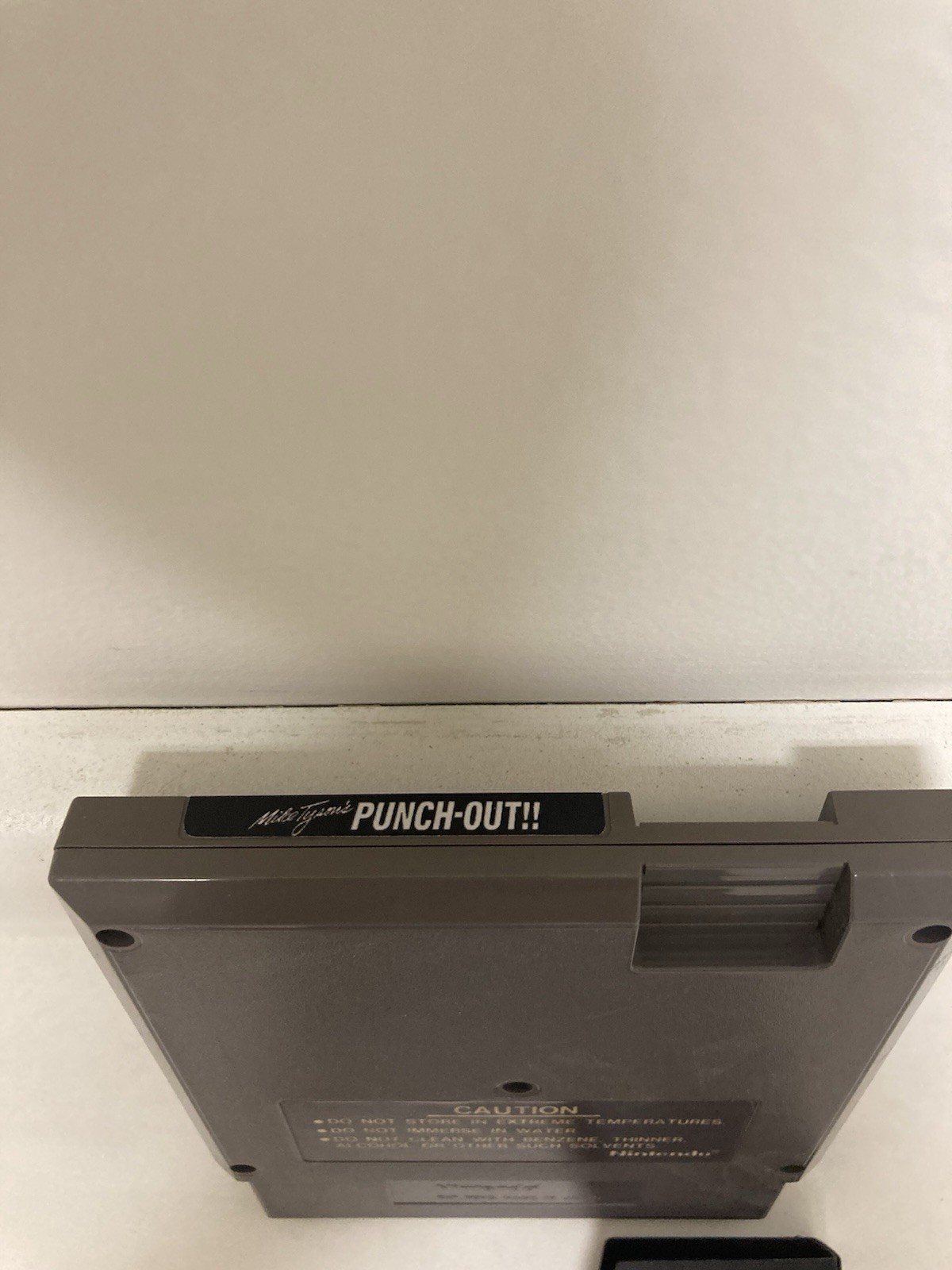 NES 5 Screw Mike Tyson’s Punch-Out Cart,rare Early Copy Holy Grail Wata Boxing