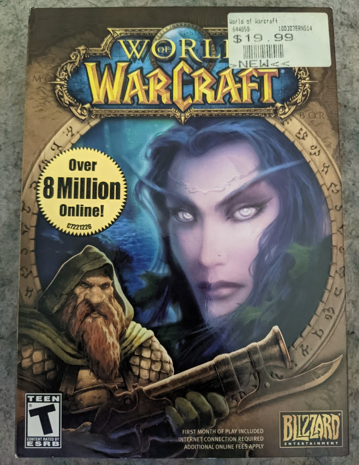 Blizzard Entertainment World of Warcraft PC MMORPG Role Playing T-Teen 2004