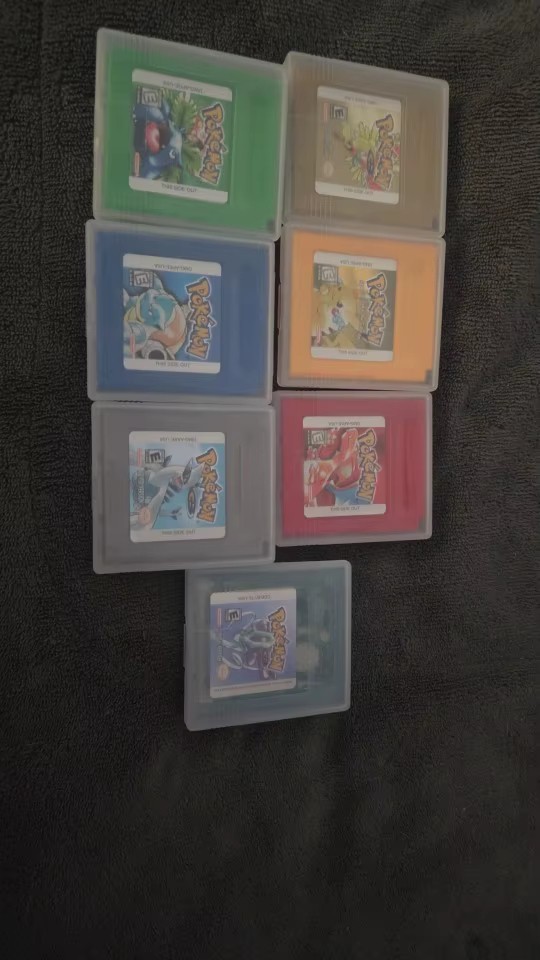 Pokemon Emerald, Ruby, Sapphire, Leaf, Fire GBA Cartridges (Pre-Owned, Tested)