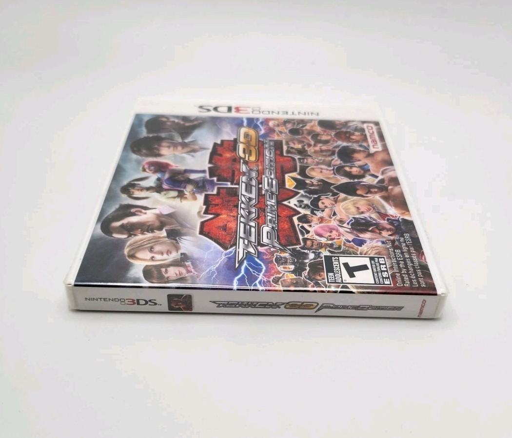 Tekken 3D — Prime Edition (Nintendo 3DS, 2012) Brand New Factory Sealed !