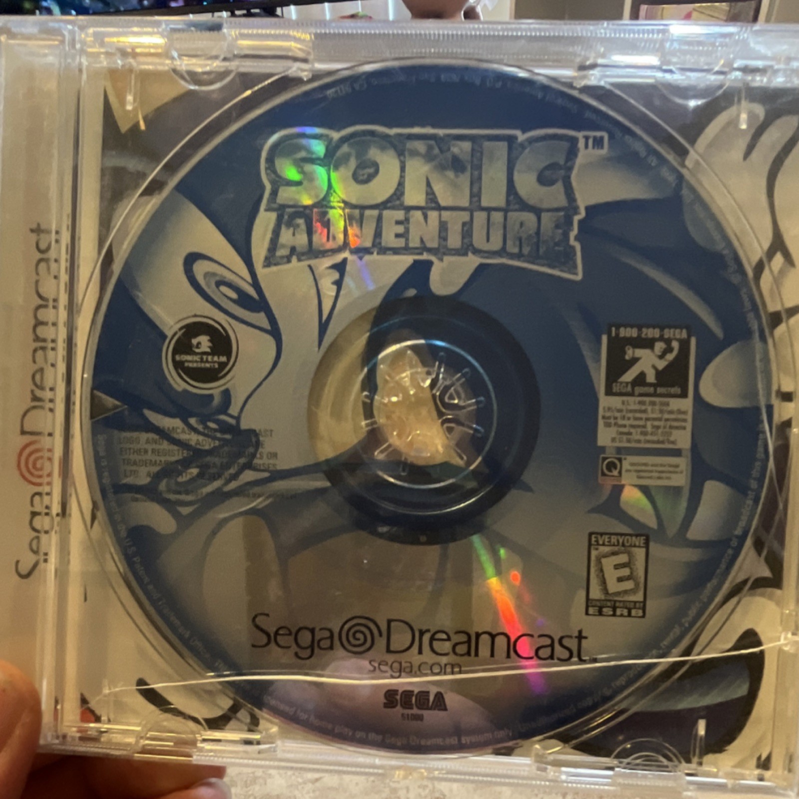SEGA Sonic Adventure Sega Dreamcast Action 3D Platformer Multiplayer NTSC-U/C