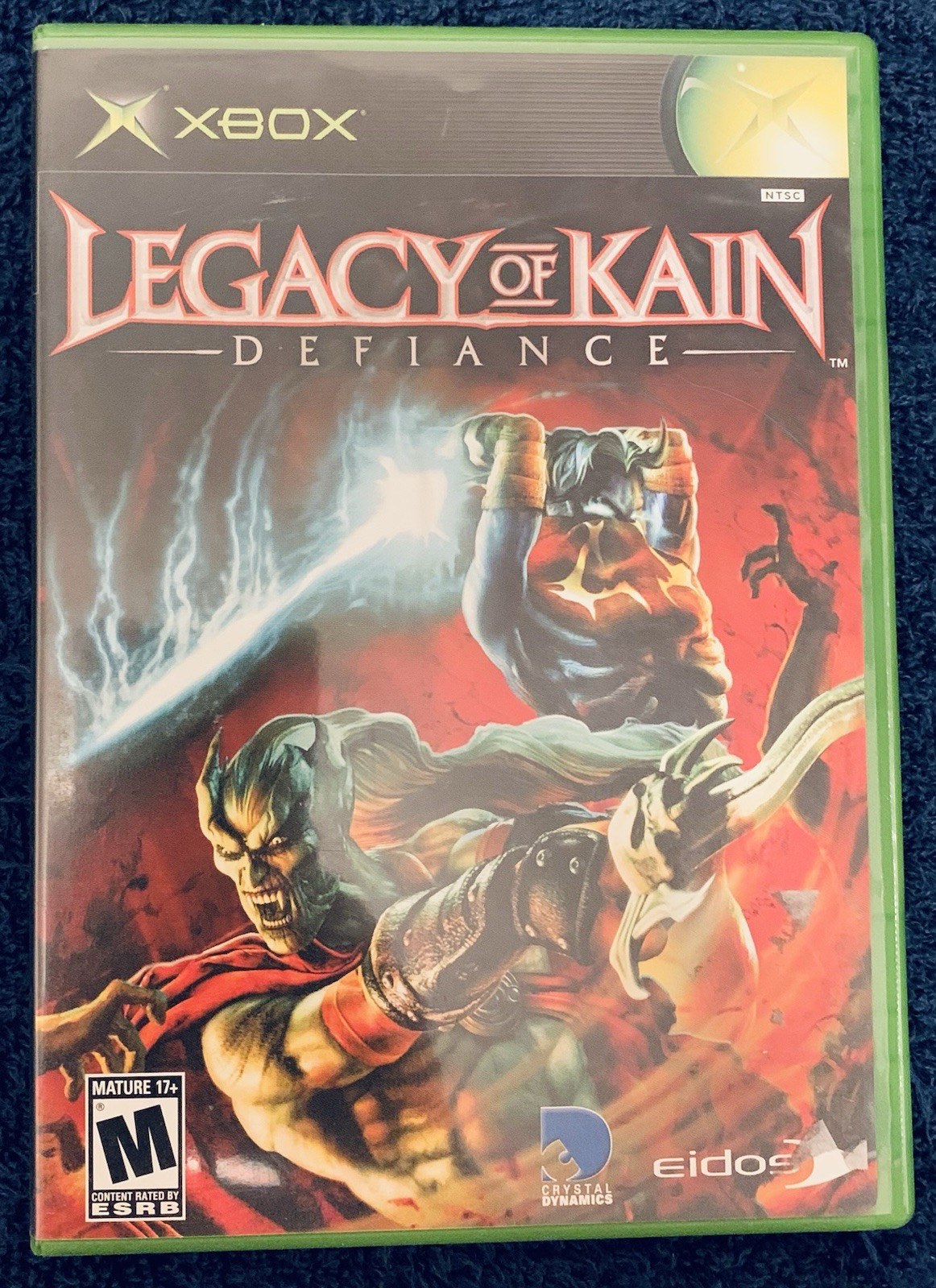 Legacy Of Kain: Defiance (Microsoft Xbox, 2003) CIB Complete w/ Manual Tested