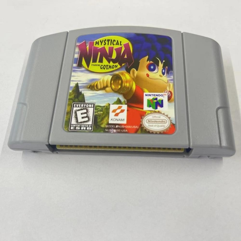 Mystical Ninja Starring Goemon – Nintendo 64 (N64) Highly collectible