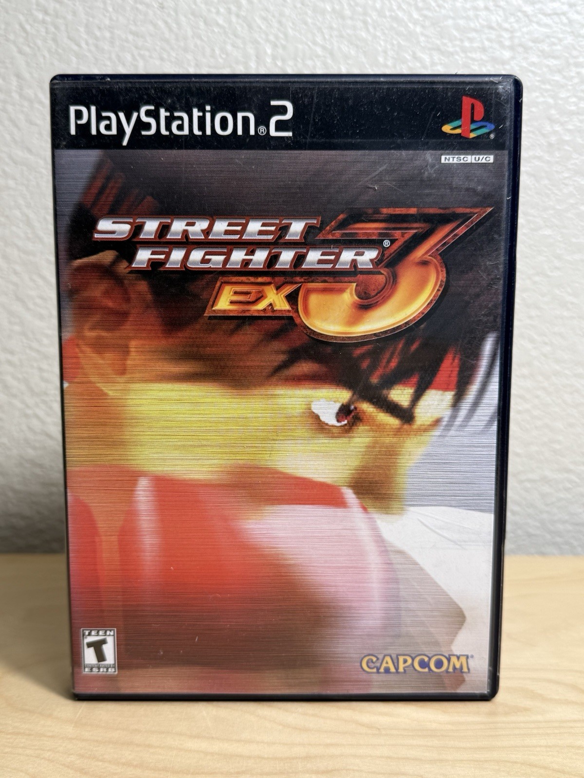 Capcom Street Fighter EX3 Sony PlayStation 2 Black Label with Manual Free Ship