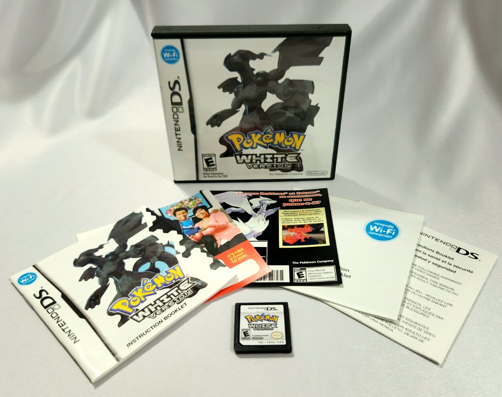 Pokemon White Version Nintendo DS 2011 Authentic CIB Tested Excellent 1st Print