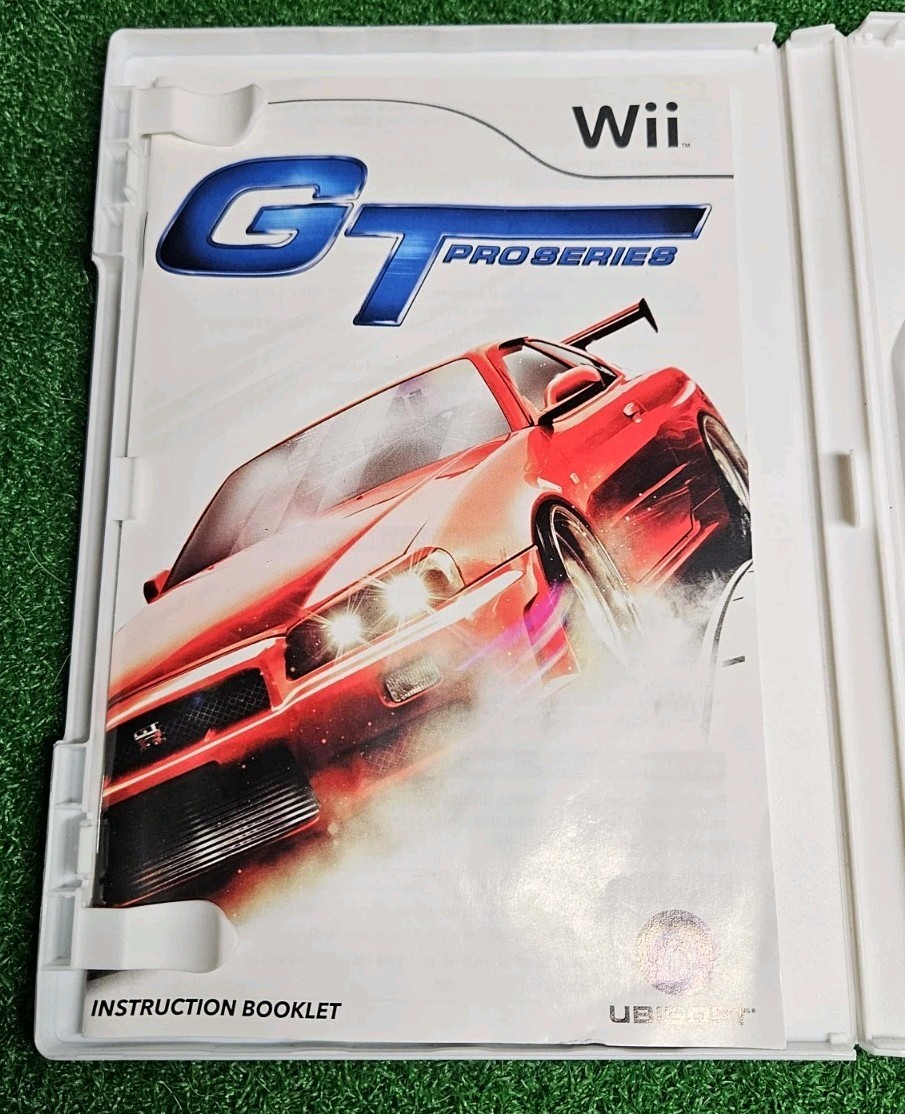 GT Pro Series Nintendo Wii Game Complete with Manual excellent condition