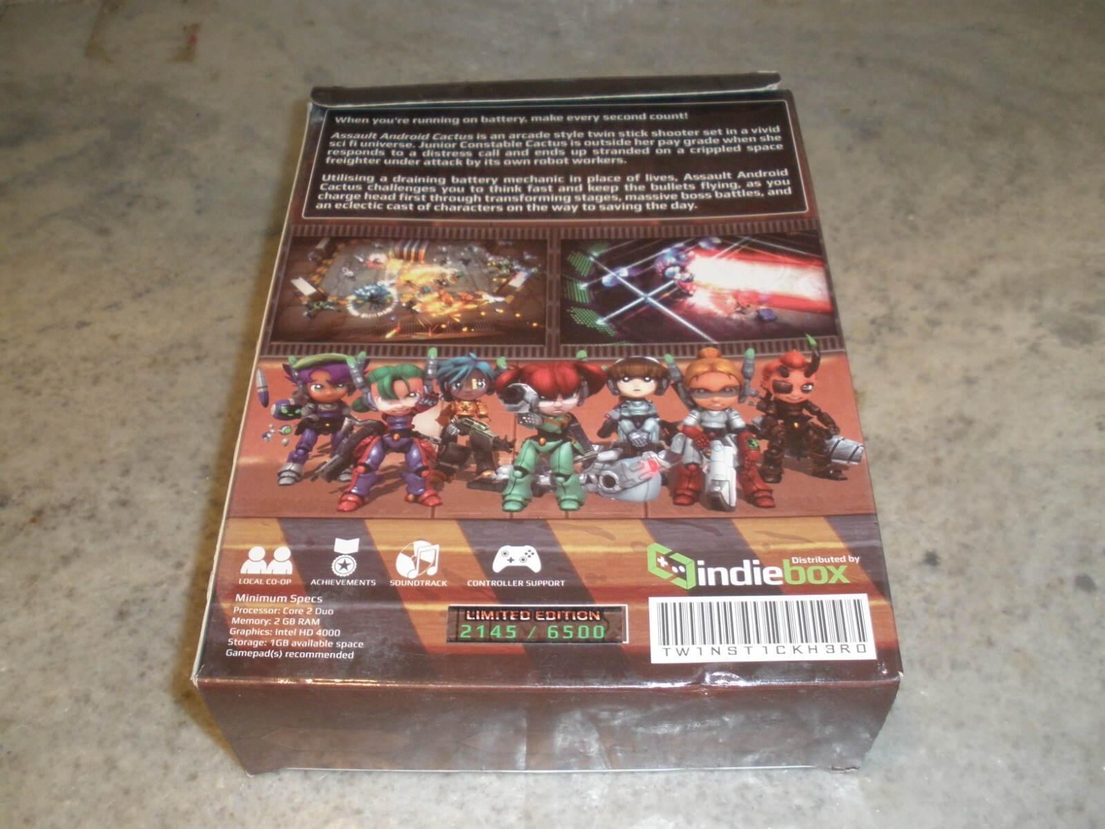 INDIEBOX PC ASSAULT ANDROID CACTUS LIMITED EDITION 2145/6500