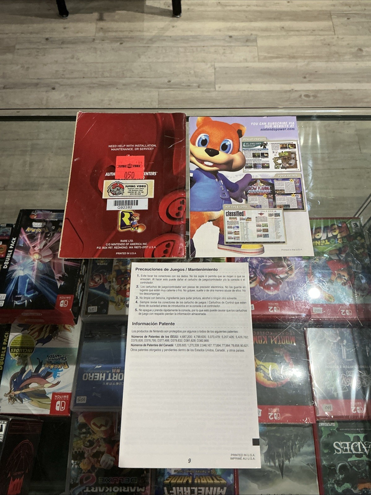 Conker’s Bad Fur Day * Manual Damage * – Nintendo 64 N64 – CIB Complete Tested
