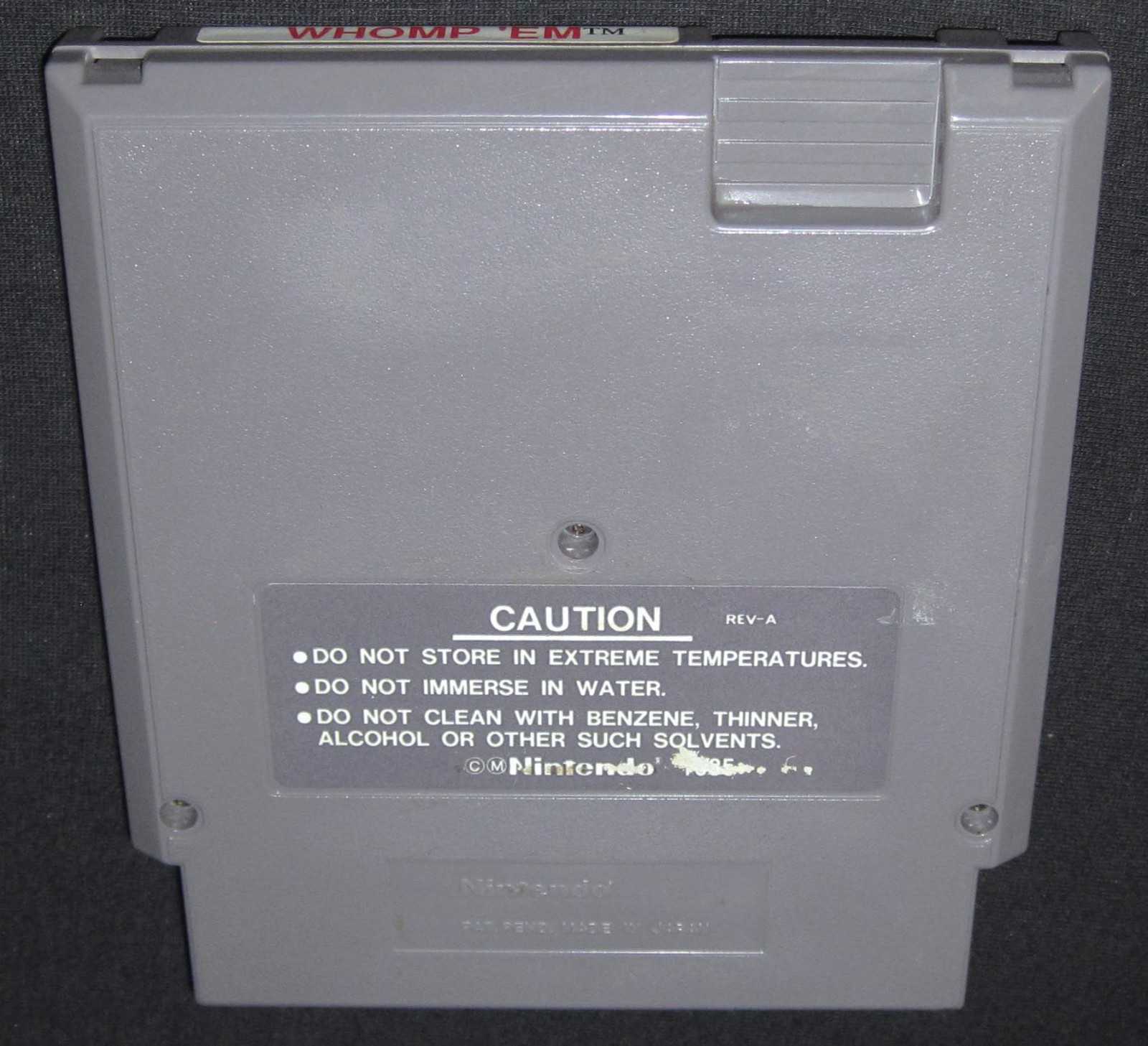 Whomp ‘Em (Nintendo Entertainment System, NES, 1991) Authentic