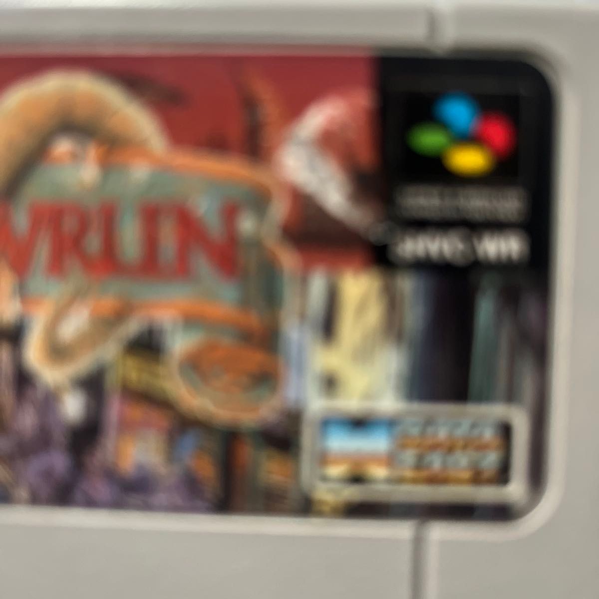 Shadowrun Super Famicom SFC Japan Game Cartridge Data East NTSC-J Authentic