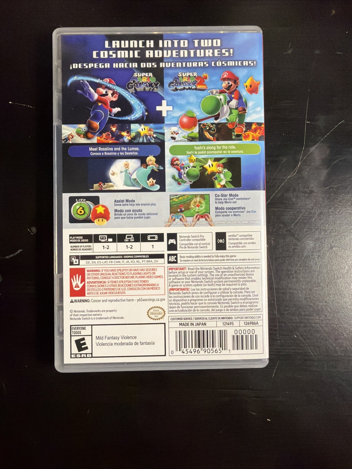 Super Mario Galaxy + Super Mario Galaxy 2 – Nintendo Switch