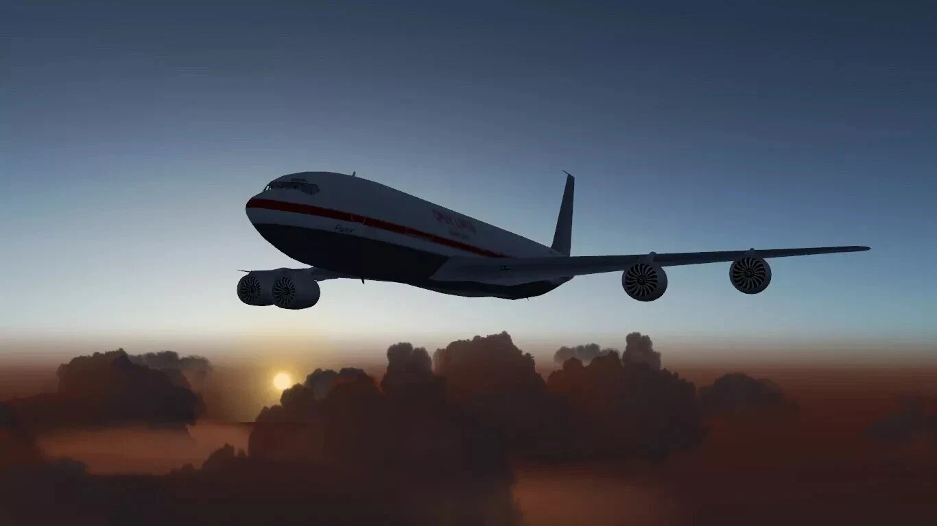 FlightGear 2024-Professional Flight Simulator-Plane-Video Game-Windows