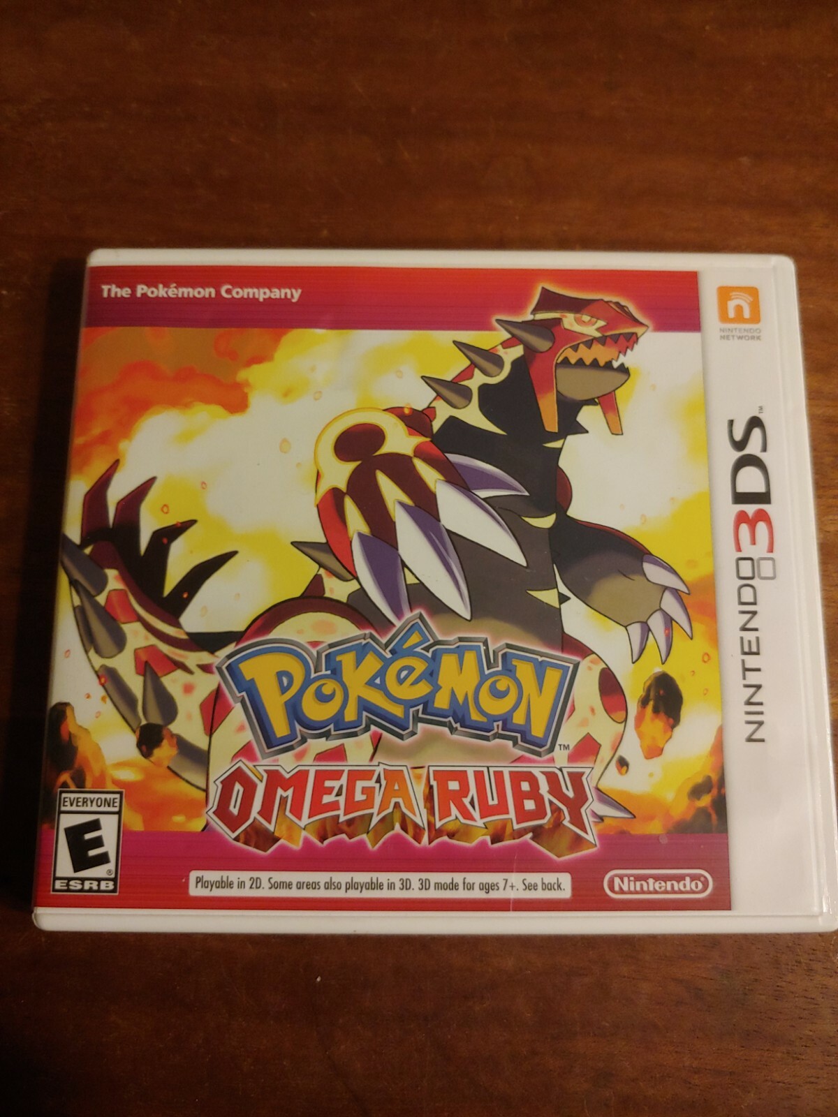 Pokemon Omega Ruby -Original Case With Insert -NO GAME – Some shelf wear