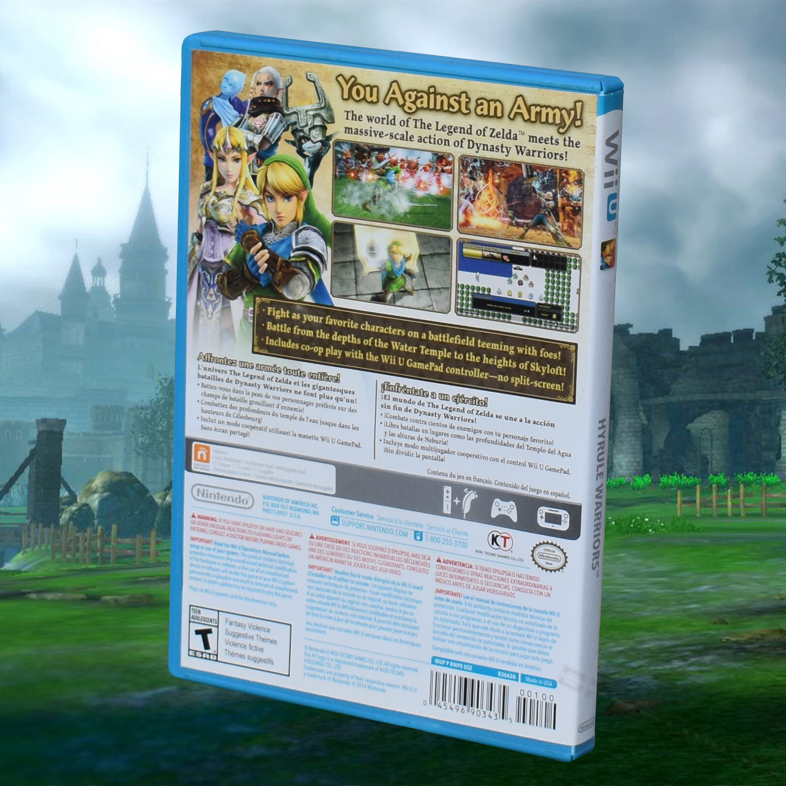 HYRULE WARRIORS – 2014 hack and slash video game for (Wii U)