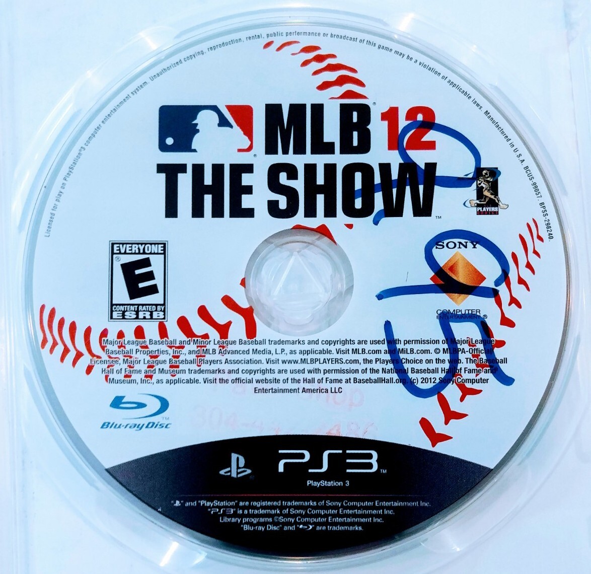 MLB 12 ⚾ The Show PlayStation 3 PS3 – Complete w/ Manual – Tested Working EUC