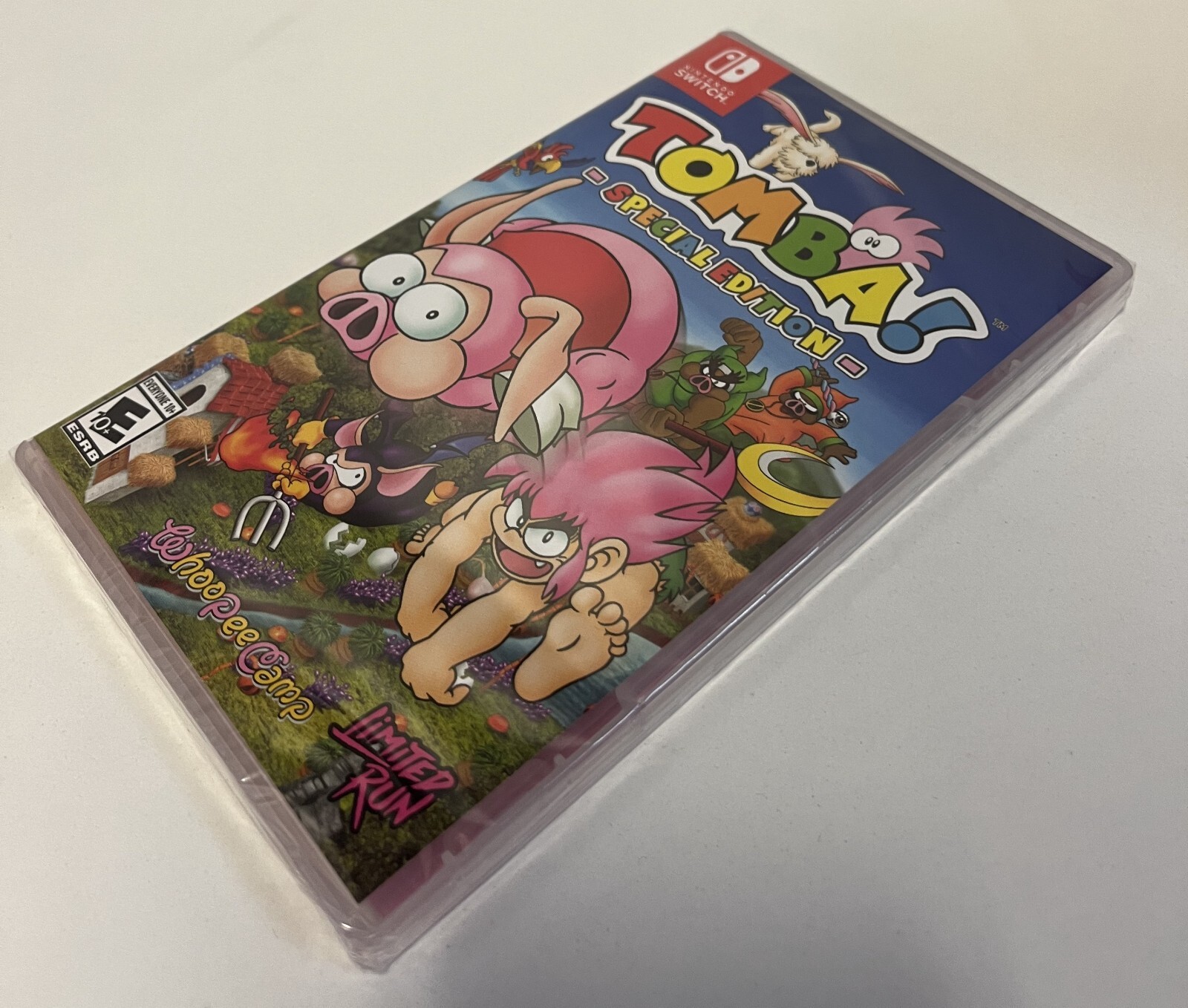 TOMBA! SPECIAL EDITION NINTENDO SWITCH NEW SEALED (ITA-ENG-FRA-GER/TXT) TOMBI