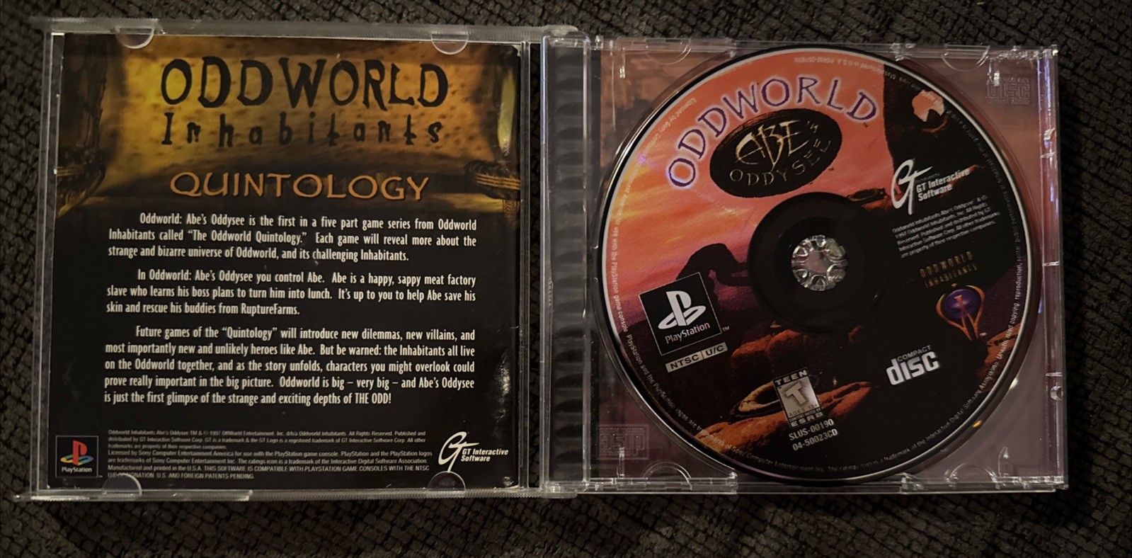 Oddworld: Abe’s Oddysee (Sony PlayStation 1, 1997)