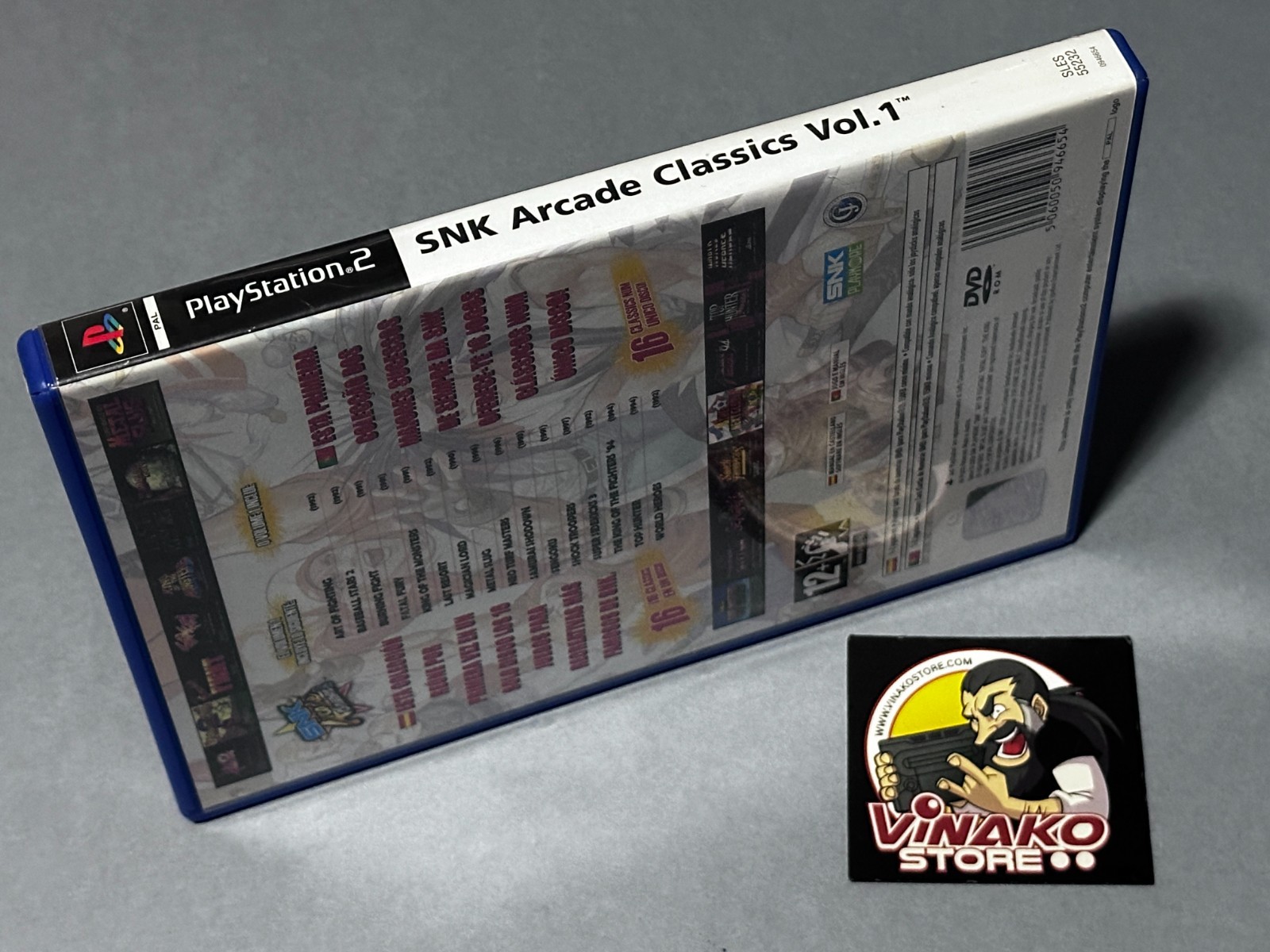 SNK Arcade Classics Vol. 1 Sony Playstation 2 Ps2 Pal Italia