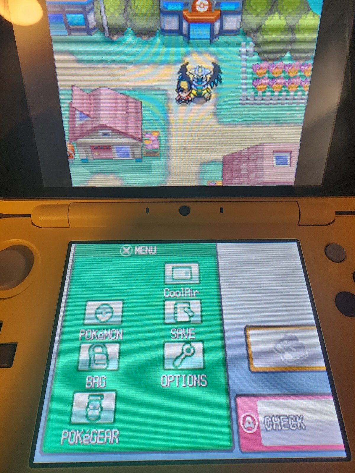 Authentic Nintendo DS Pokemon HeartGold 493 Shiny Pokemon No BOX CIB *pics*