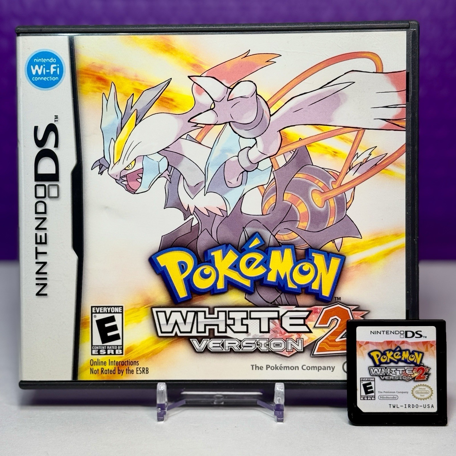 Pokemon White Version 2 [Nintendo DS – Authentic] Complete CIB Game Case Inserts
