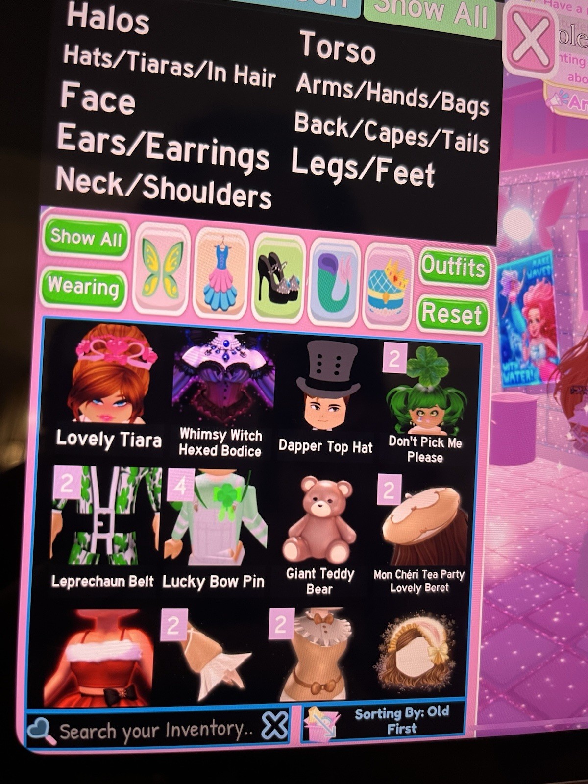 Royal High Inventory Everything For Trade Let Me Know If You Have Offers!