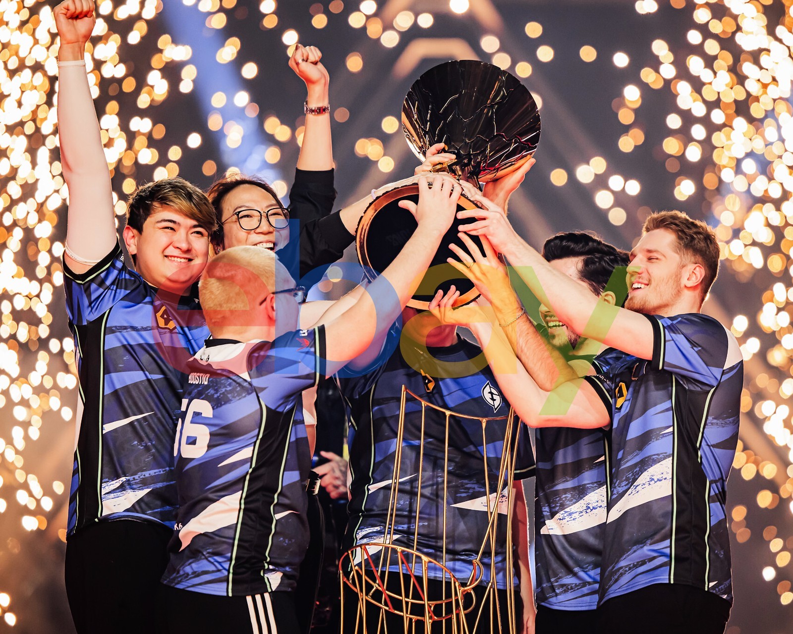 Evil Geniuses Valorant Champions Tour Trophy Los Angeles 2023 8×10 Esports Photo