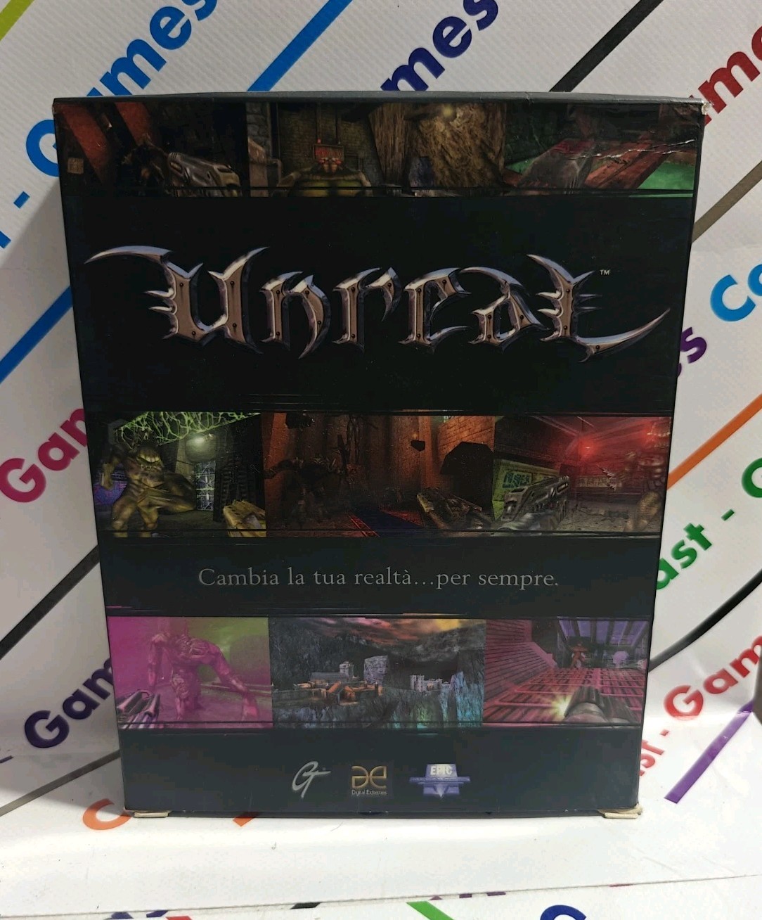 PC UNREAL BIG BOX RARE NEW NEVER USED ITALY COMPLETE
