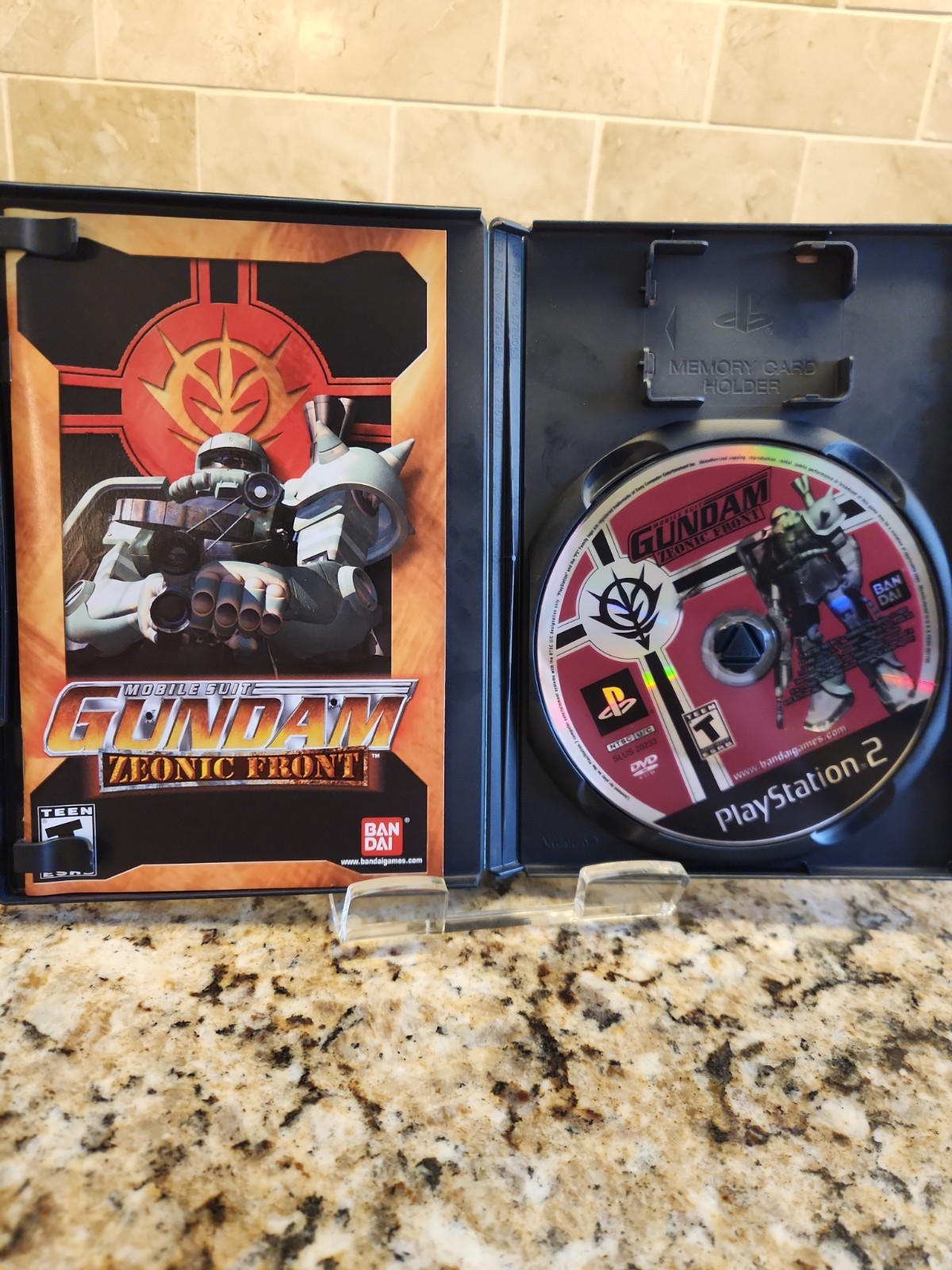 Mobile Suit Gundam: Zeonic Front (Sony PlayStation 2, 2002) Complete CIB Tested