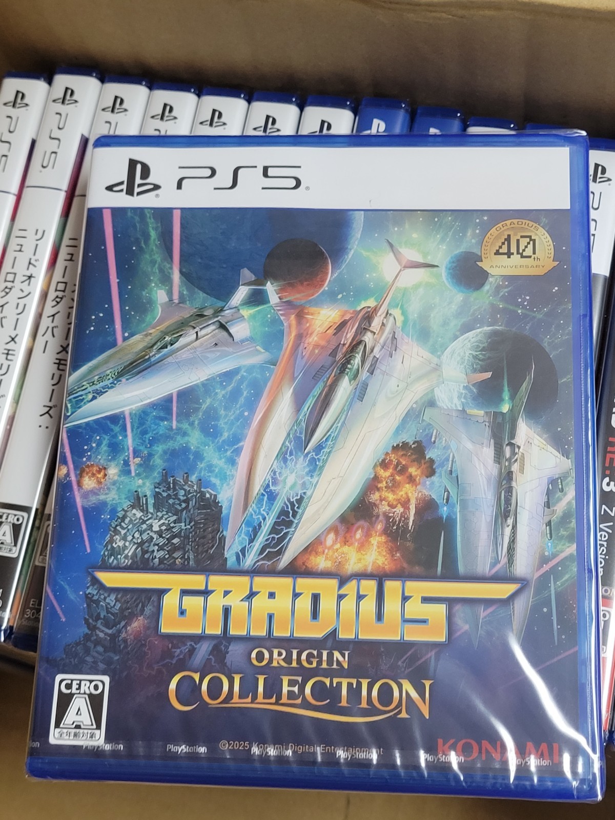 Gradius Origin Collection (2025) Brand New Factory Sealed Japan PS5 Import