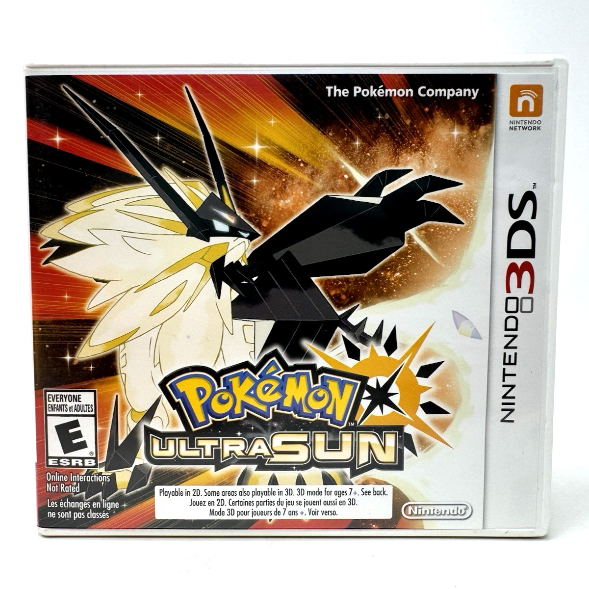 Pokemon Ultra Sun Nintendo 3DS CIB Refurbished Excellent Condition